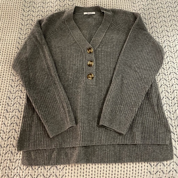 Madewell Sweaters - Madewell Rib-Knit Merino Sweater